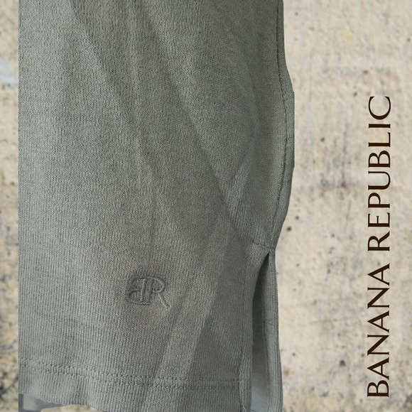 Banana Republic | V-Neck Long Sleeve Tunic | Green | NWT - Picture 6 of 6